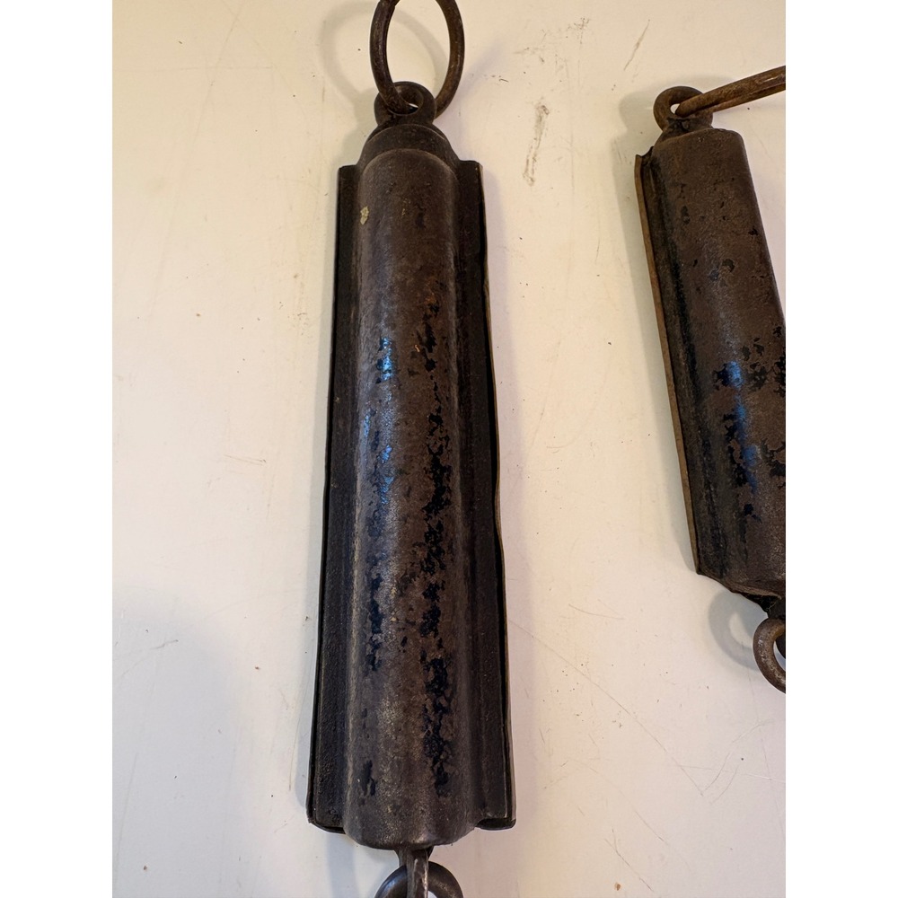 Vintage B&W Co Brass Spring Balance Scales Set of 2 Eagle Star Warranted Balance - Picture 6 of 8